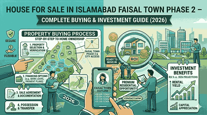 House for Sale in Islamabad Faisal Town Phase 2 – Complete Buying & Investment Guide (2026)