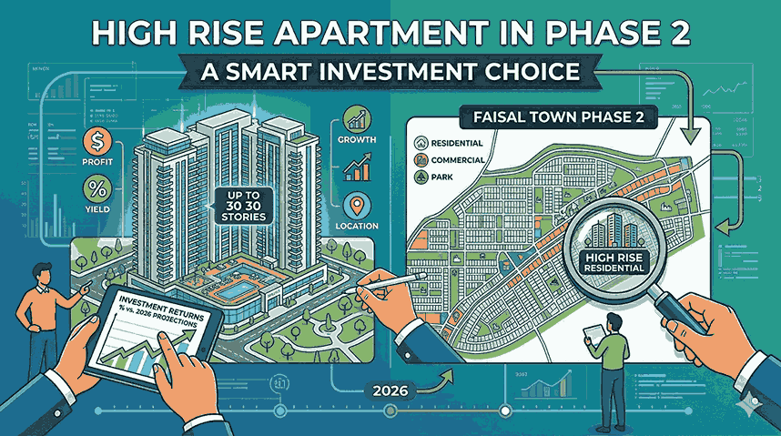 High Rise Apartment in Faisal Town Phase 2