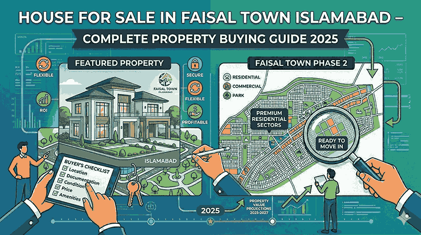House for Sale in Faisal Town Islamabad – Complete Property Buying Guide 2025