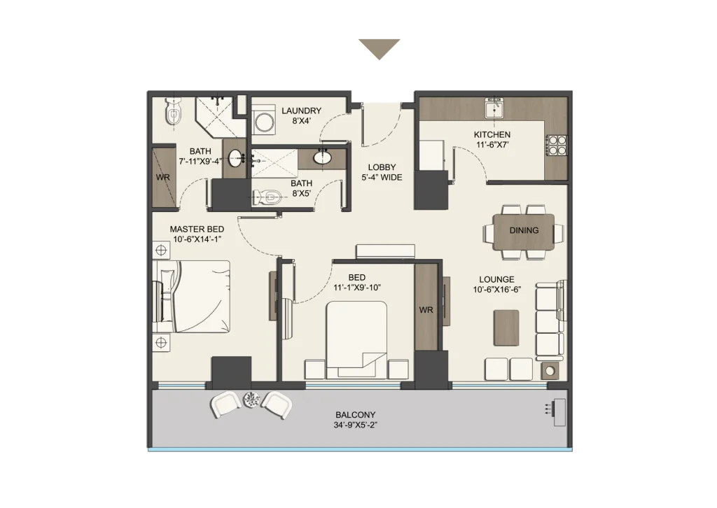 Faisal Heights apartment