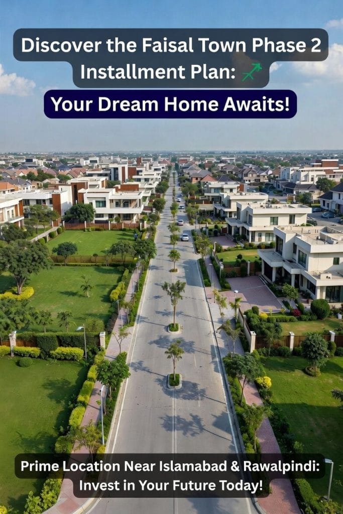 Faisal Town Phase 2 Installment Plan