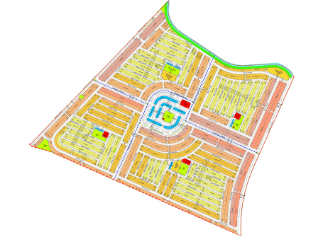 Faisal Town Phase 2 Model Block Sector O Master Plan