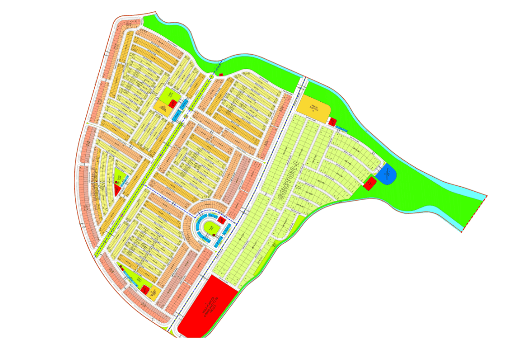 Faisal-Town-Phase-2-I-Block-Master-Plan