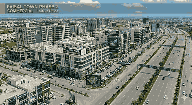 Faisal Town Phase 2 Main Sectors Commercial