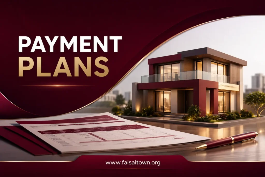 Faisal Town Payment Plans